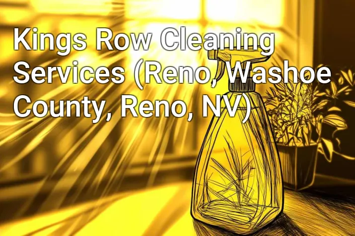 Kings Row Cleaning Services (Reno, Washoe County, Reno, NV)