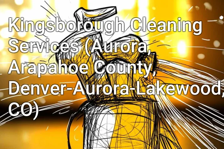 Kingsborough Cleaning Services (Aurora, Arapahoe County, Denver-Aurora-Lakewood, CO)