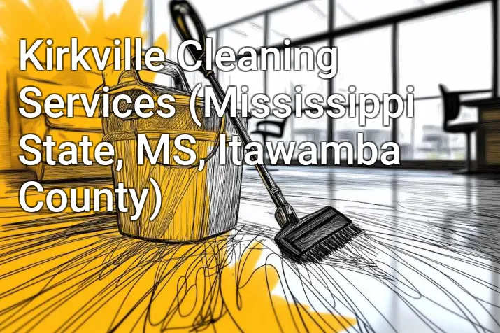 Kirkville Cleaning Services (Mississippi State, MS, Itawamba County)