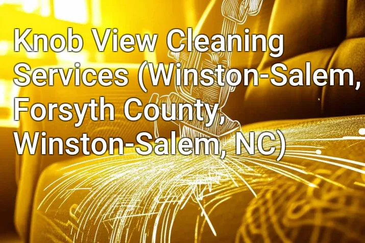 Knob View Cleaning Services (Winston-Salem, Forsyth County, Winston-Salem, NC)