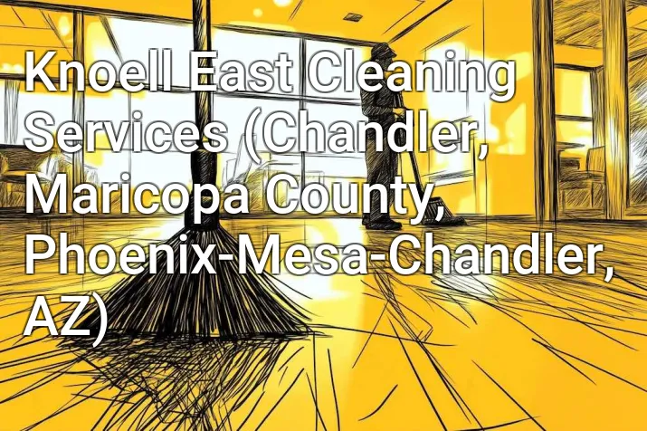 Knoell East Cleaning Services (Chandler, Maricopa County, Phoenix-Mesa-Chandler, AZ)