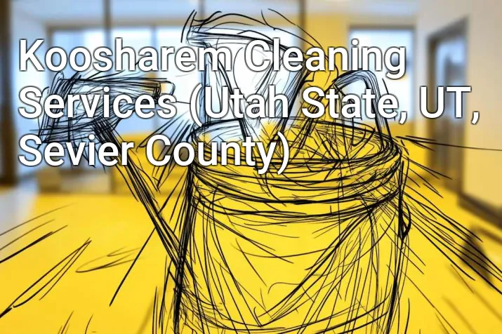 Koosharem Cleaning Services (Utah State, UT, Sevier County)