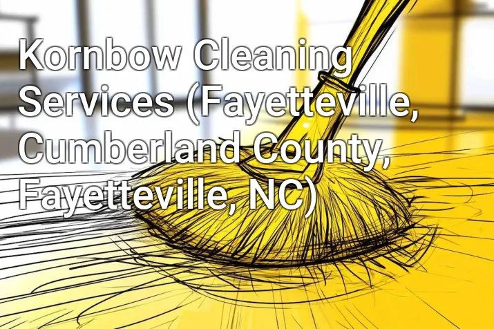 Kornbow Cleaning Services (Fayetteville, Cumberland County, Fayetteville, NC)