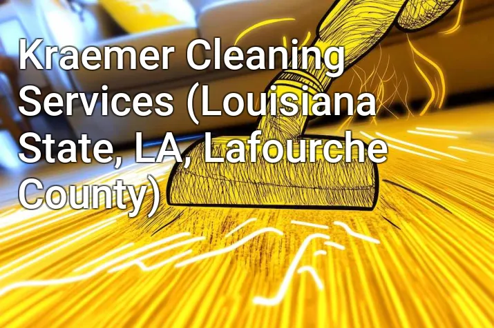 Kraemer Cleaning Services (Louisiana State, LA, Lafourche County)