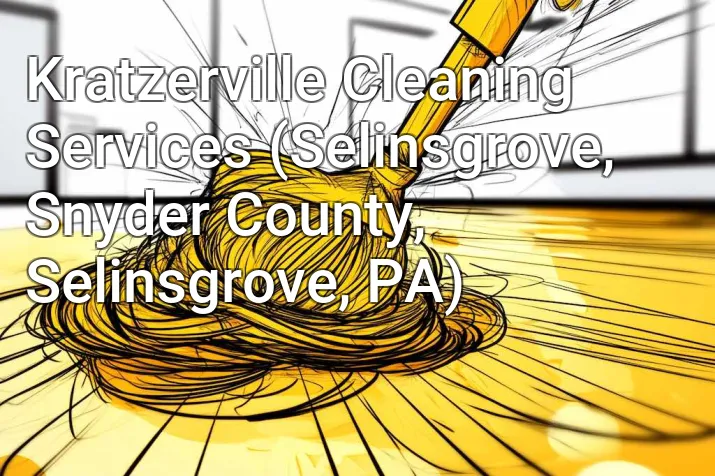 Kratzerville Cleaning Services (Selinsgrove, Snyder County, Selinsgrove, PA)