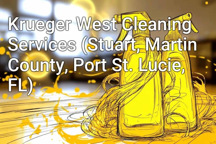 Krueger West Cleaning Services (Stuart, Martin County, Port St. Lucie, FL)