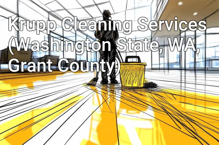 Krupp Cleaning Services (Washington State, WA, Grant County)