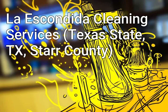 La Escondida Cleaning Services (Texas State, TX, Starr County)