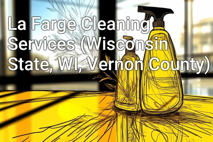 La Farge Cleaning Services (Wisconsin State, WI, Vernon County)