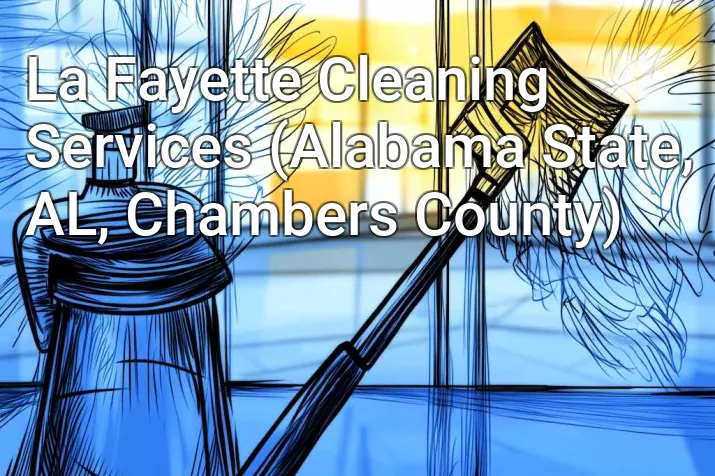 La Fayette Cleaning Services (Alabama State, AL, Chambers County)