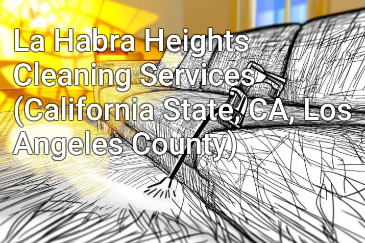 La Habra Heights Cleaning Services (California State, CA, Los Angeles County)
