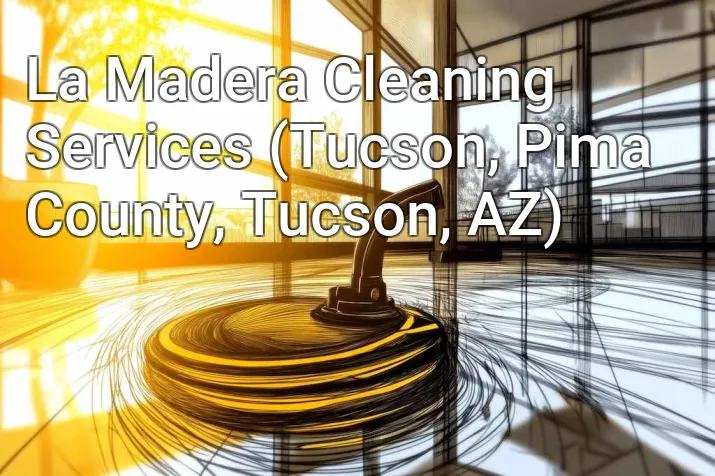 La Madera Cleaning Services (Tucson, Pima County, Tucson, AZ)