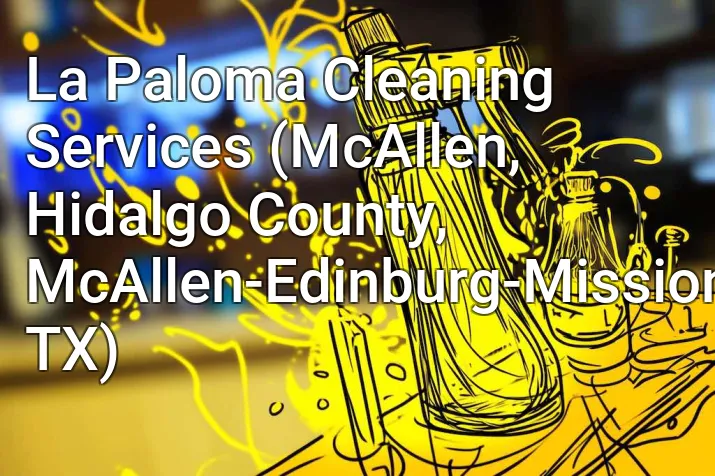 La Paloma Cleaning Services (McAllen, Hidalgo County, McAllen-Edinburg-Mission, TX)