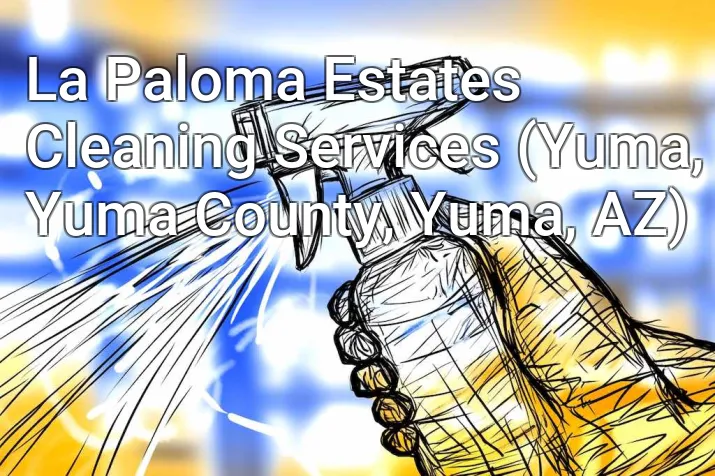 La Paloma Estates Cleaning Services (Yuma, Yuma County, Yuma, AZ)