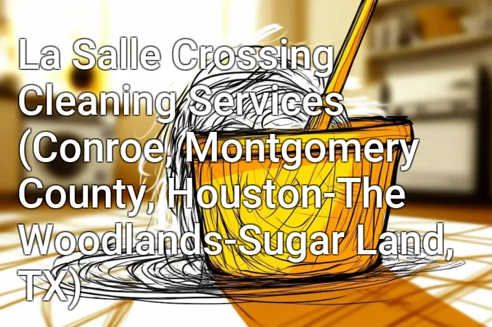 La Salle Crossing Cleaning Services (Conroe, Montgomery County, Houston-The Woodlands-Sugar Land, TX)