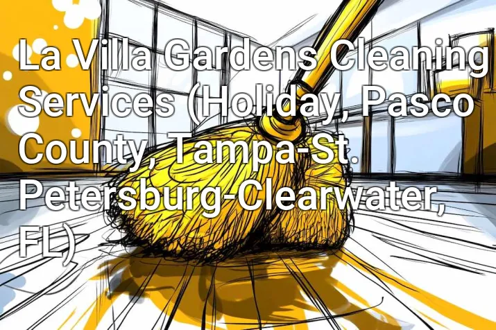 La Villa Gardens Cleaning Services (Holiday, Pasco County, Tampa-St. Petersburg-Clearwater, FL)
