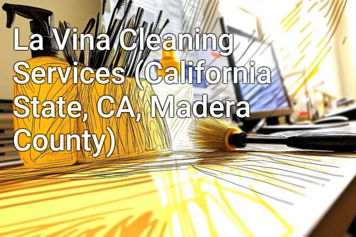 La Vina Cleaning Services (California State, CA, Madera County)