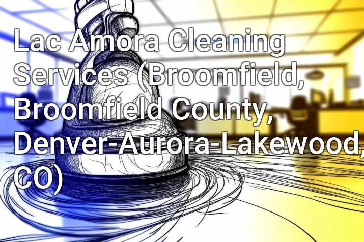 Lac Amora Cleaning Services (Broomfield, Broomfield County, Denver-Aurora-Lakewood, CO)