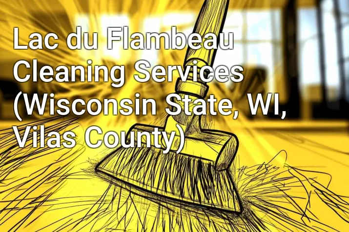 Lac du Flambeau Cleaning Services (Wisconsin State, WI, Vilas County)
