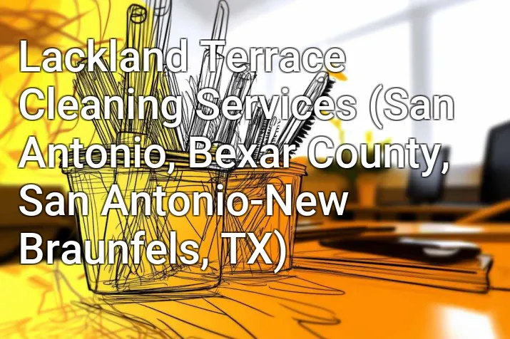 Lackland Terrace Cleaning Services (San Antonio, Bexar County, San Antonio-New Braunfels, TX)
