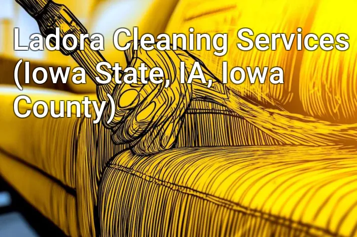 Ladora Cleaning Services (Iowa State, IA, Iowa County)