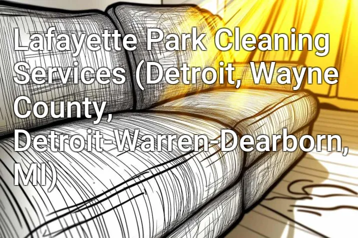 Lafayette Park Cleaning Services (Detroit, Wayne County, Detroit-Warren-Dearborn, MI)