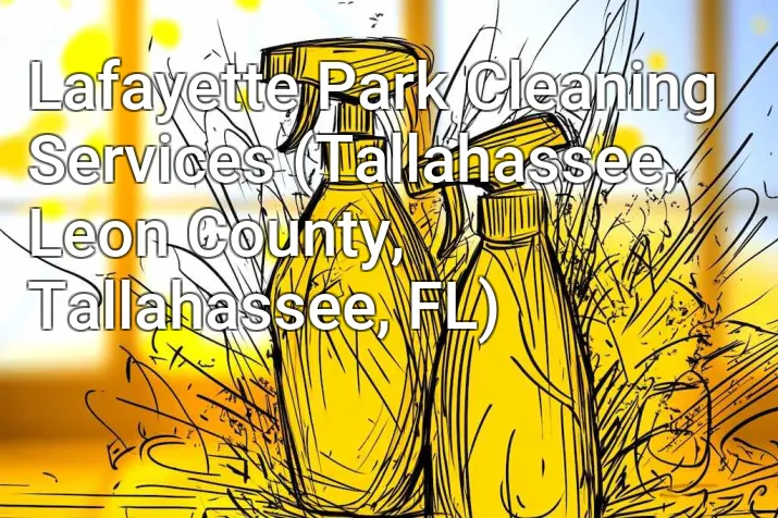 Lafayette Park Cleaning Services (Tallahassee, Leon County, Tallahassee, FL)