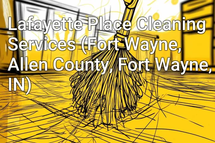 Lafayette Place Cleaning Services (Fort Wayne, Allen County, Fort Wayne, IN)