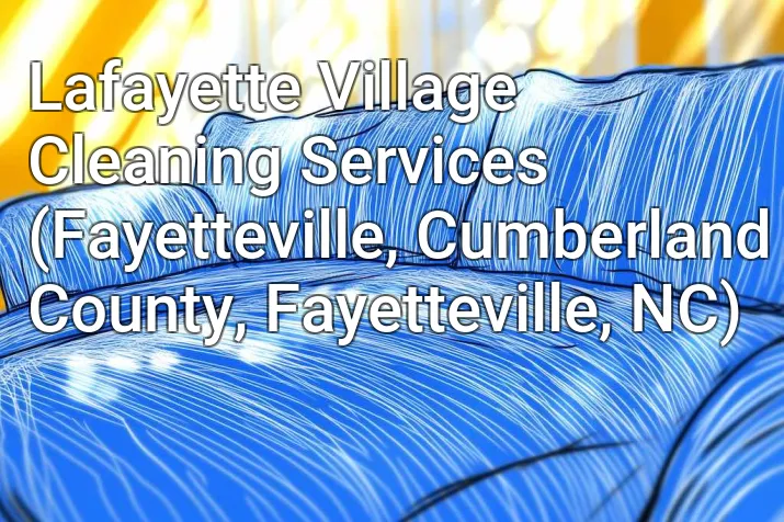 Lafayette Village Cleaning Services (Fayetteville, Cumberland County, Fayetteville, NC)