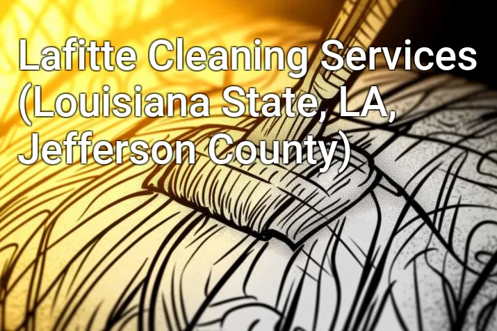 Lafitte Cleaning Services (Louisiana State, LA, Jefferson County)