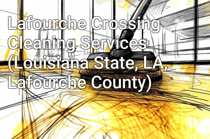 Lafourche Crossing Cleaning Services (Louisiana State, LA, Lafourche County)