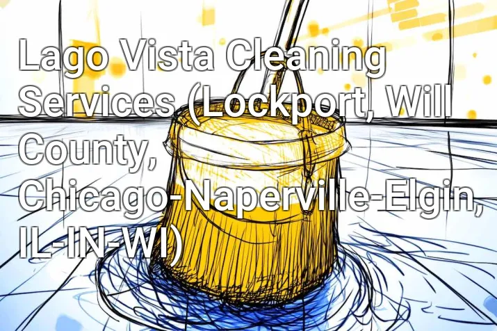 Lago Vista Cleaning Services (Lockport, Will County, Chicago-Naperville-Elgin, IL-IN-WI)