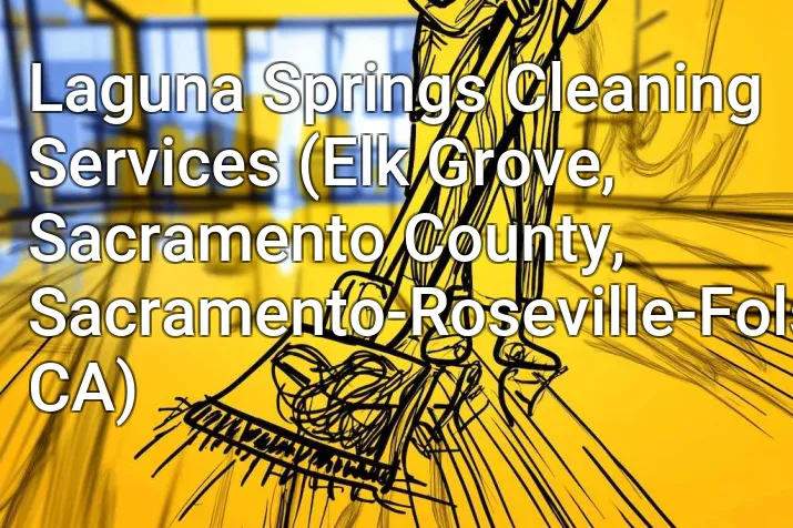 Laguna Springs Cleaning Services (Elk Grove, Sacramento County, Sacramento-Roseville-Folsom, CA)