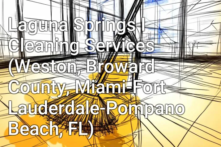 Laguna Springs I Cleaning Services (Weston, Broward County, Miami-Fort Lauderdale-Pompano Beach, FL)