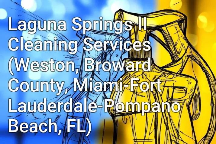 Laguna Springs II Cleaning Services (Weston, Broward County, Miami-Fort Lauderdale-Pompano Beach, FL)