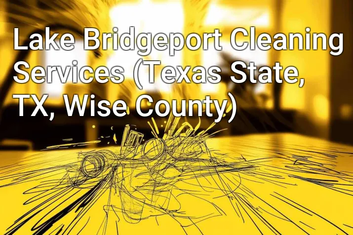 Lake Bridgeport Cleaning Services (Texas State, TX, Wise County)