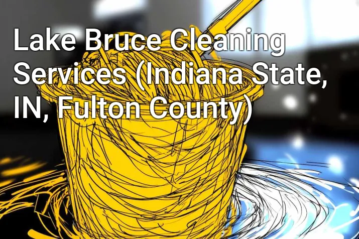 Lake Bruce Cleaning Services (Indiana State, IN, Fulton County)