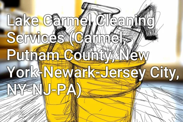 Lake Carmel Cleaning Services (Carmel, Putnam County, New York-Newark-Jersey City, NY-NJ-PA)