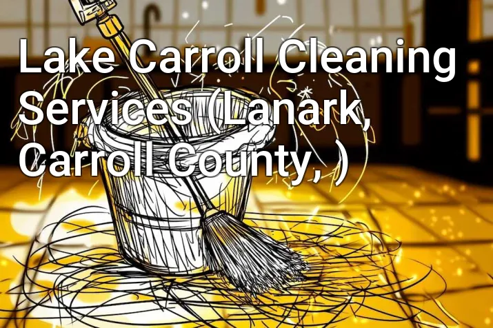Lake Carroll Cleaning Services (Lanark, Carroll County, )