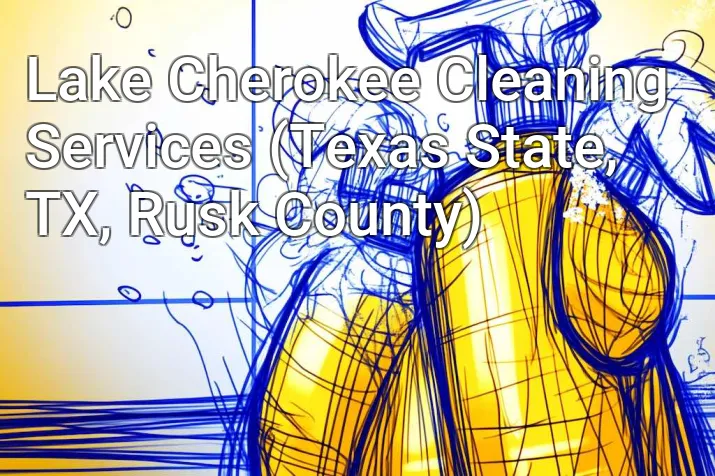 Lake Cherokee Cleaning Services (Texas State, TX, Rusk County)