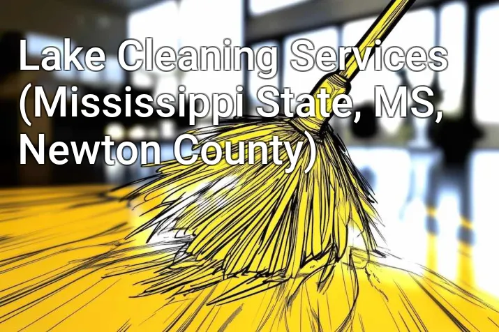 Lake Cleaning Services (Mississippi State, MS, Newton County)