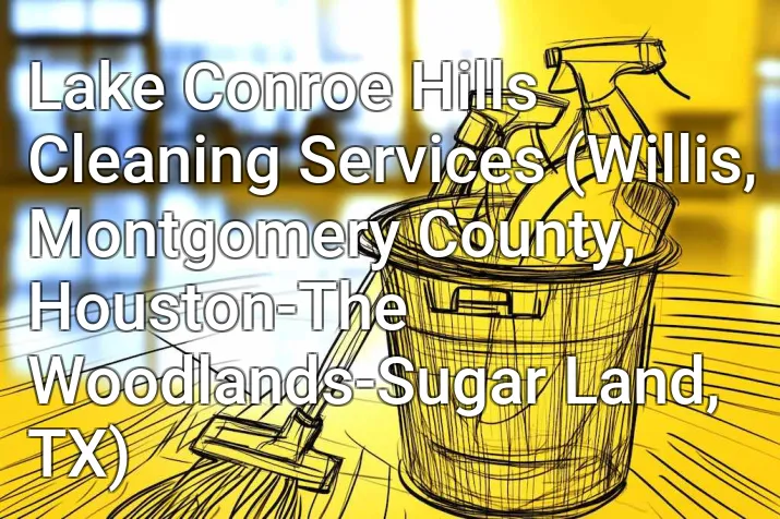 Lake Conroe Hills Cleaning Services (Willis, Montgomery County, Houston-The Woodlands-Sugar Land, TX)
