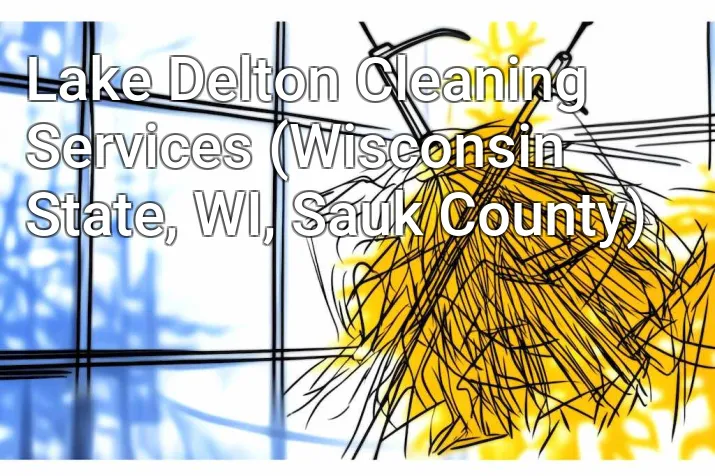 Lake Delton Cleaning Services (Wisconsin State, WI, Sauk County)