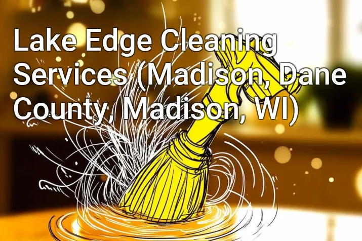Lake Edge Cleaning Services (Madison, Dane County, Madison, WI)