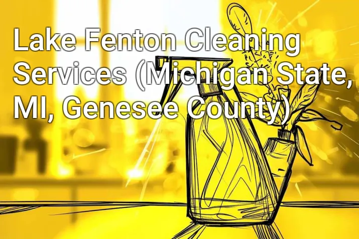 Lake Fenton Cleaning Services (Michigan State, MI, Genesee County)