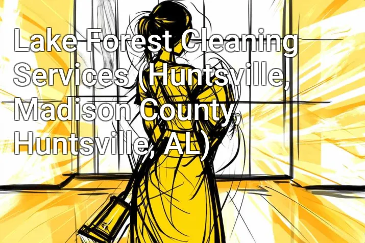 Lake Forest Cleaning Services (Huntsville, Madison County, Huntsville, AL)