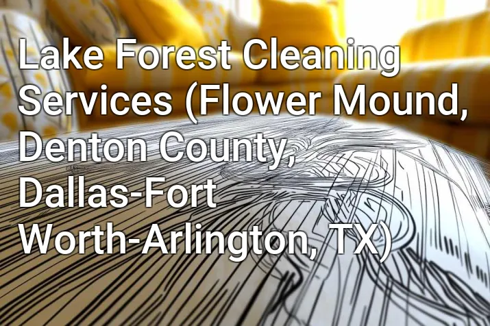 Lake Forest Cleaning Services (Flower Mound, Denton County, Dallas-Fort Worth-Arlington, TX)