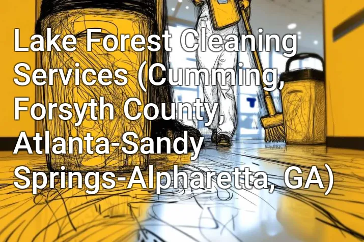 Lake Forest Cleaning Services (Cumming, Forsyth County, Atlanta-Sandy Springs-Alpharetta, GA)