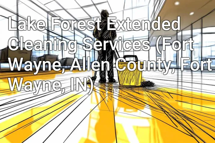 Lake Forest Extended Cleaning Services (Fort Wayne, Allen County, Fort Wayne, IN)