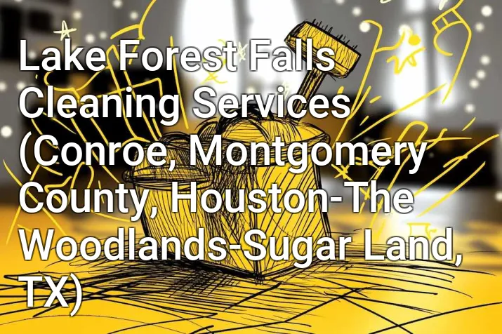 Lake Forest Falls Cleaning Services (Conroe, Montgomery County, Houston-The Woodlands-Sugar Land, TX)